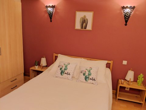 Chambre lit double